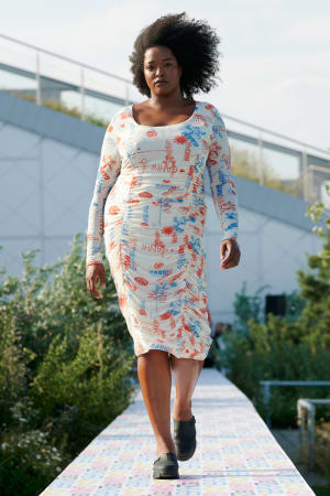 Ganni's Spring 2022 runway.