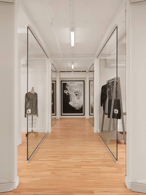 A hallway within the Saint Louis Fashion Incubator. Photo: Alise O'Brien/Saint Louis Fashion Incubator