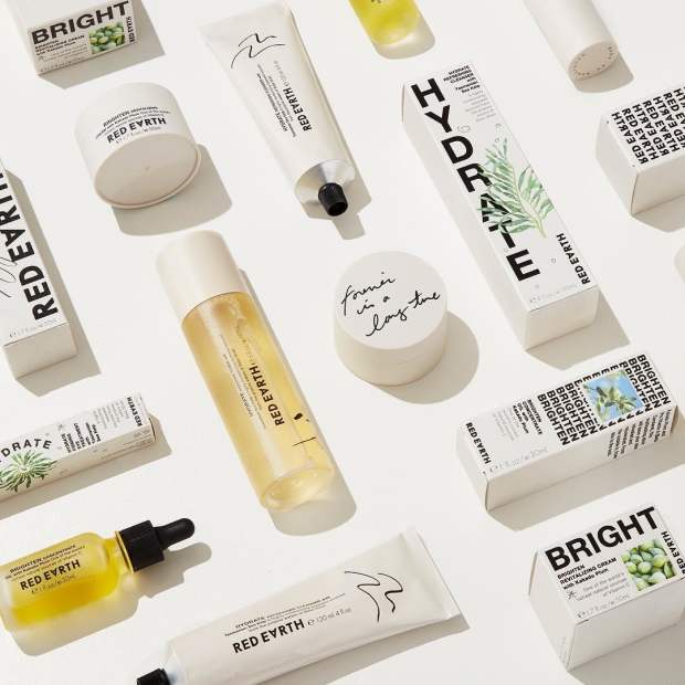 Red Earth beauty products. Photo: @redearth_beauty/Instagram.
