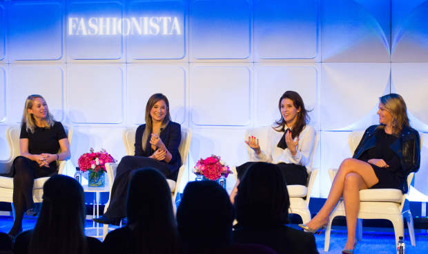Krista Neuhaus, Danielle Bernstein, Jennifer Powell and Reesa Lake. Photo: Arnold Soshkin/Fashionista
