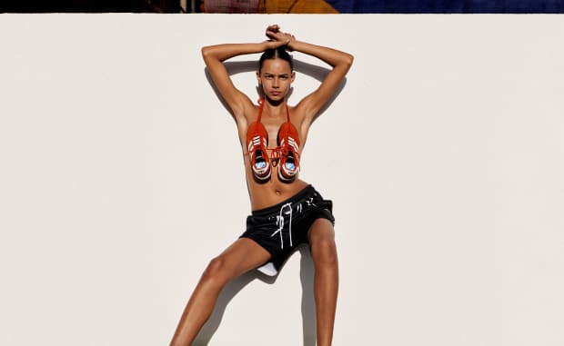 Binx Walton for Adidas Originals by Alexander Wang Season 3, Drop 1 Campaign. Photo: Brianna Capozzi