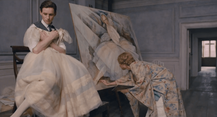 Eddie Redmayne as Einar Wegener and Alicia Vikander as Gerda Wegener in Tom Hooper’s "The Danish Girl." Screenshot: "The Danish Girl" trailer