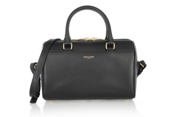 Saint Laurent Classic Duffle Mini Leather Bag, $1,490, available at Net-a-Porter.