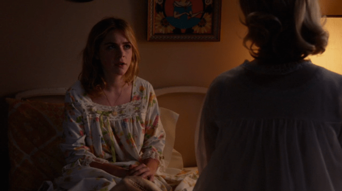 Sally points out that her mother loves the drama of a terminal illness. She's not wrong. Screengrab: AMC