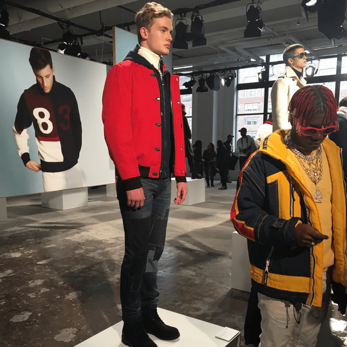 Lil Yachty at Nautica's fall 2017 presentation during New York Fashion Week: Men's. Photo: @nautica/Instagram
