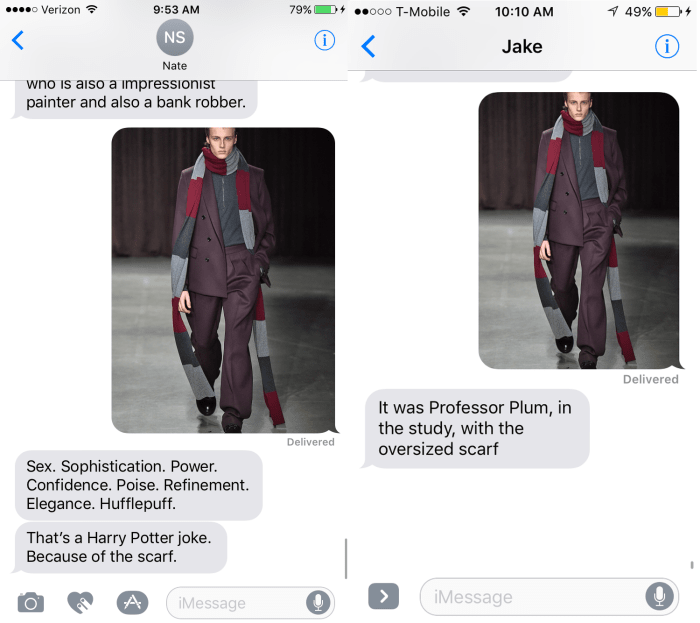Left: Alyssa's friend, Nate. Right: Karina's boyfriend, Jake.