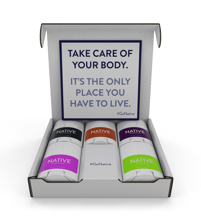 Native Women's Travel Sample Pack, $24, available here.