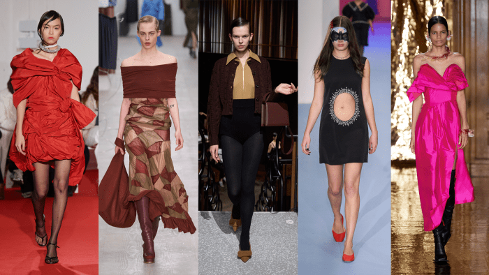 From L to R: 16Arlington, Richard Malone, Emilia Wickstead, Ashley Williams and Preen.