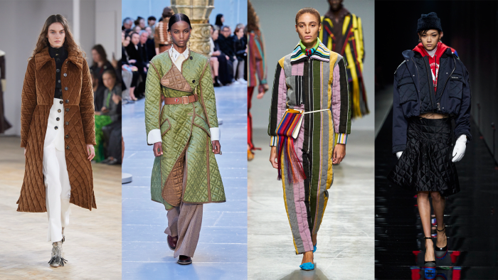 Fashion Is Still Obsessed With Quilting, According to the Fall 2020 ...