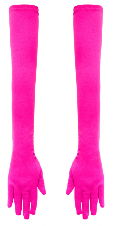 pink opaque miscreante gloves 
