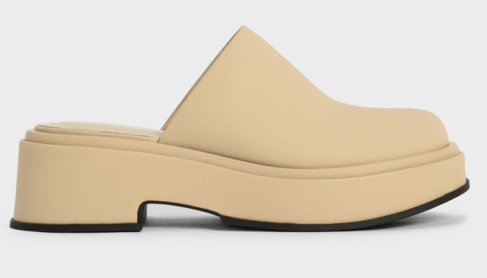 charles and keith clogs