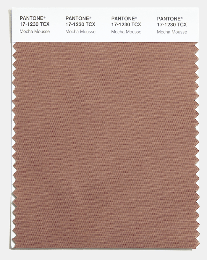 Pantone's 2025 Color of the Year Is 'Mocha Mousse' Fashionista