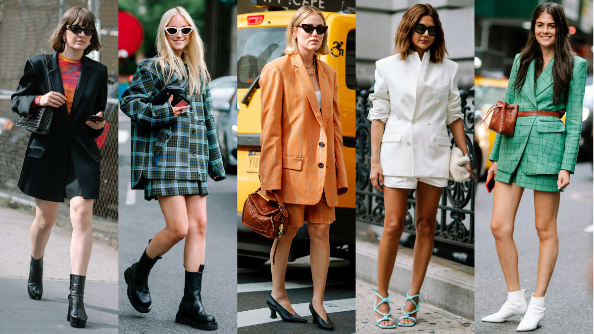 Short Suits Were a Street Style Hit on Day 3 of New York Fashion Week ...