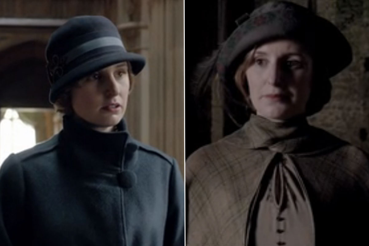 Is Lady Edith never going to not be sad? Photos: Screengrabs