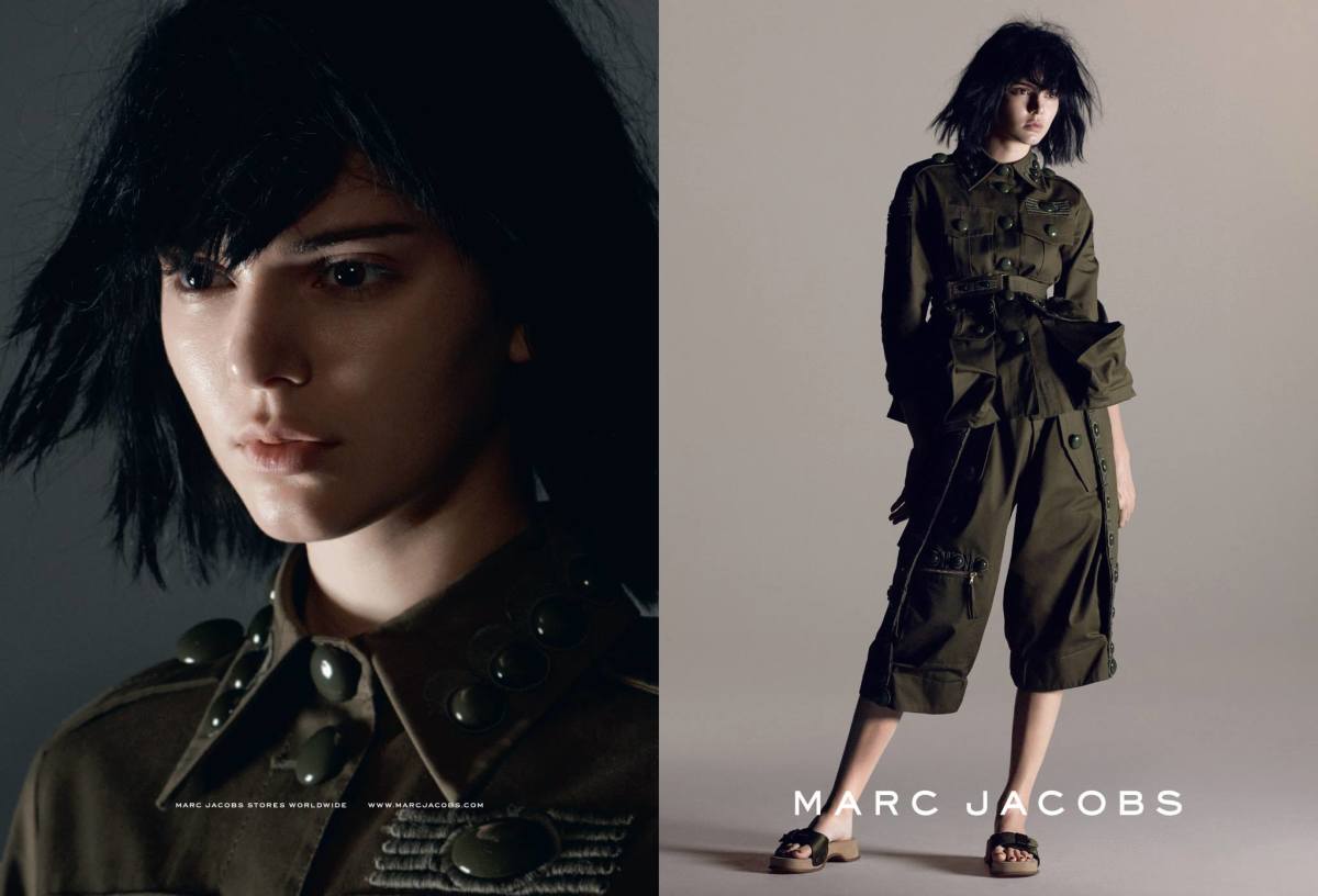 Kendall Jenner for Marc Jacobs. Photo: Marc Jacobs