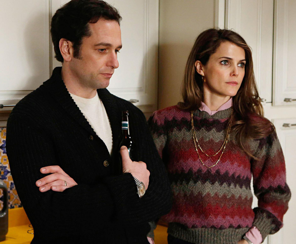 Matthew Rhys and Keri Russell as undercover Soviet spies Phillip and Elizabeth Jennings on "The Americans." Photo: FX