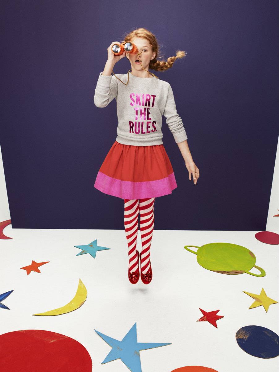 Holiday cuteness courtesy Kate and Jack Spade's collaboration with GapKids in 2014. Photo: GapKids