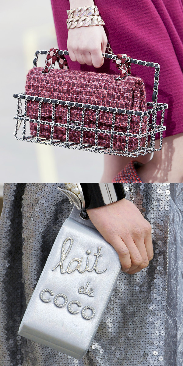 Chanel accessories from the fall 2014 show. Photos: Imaxtree. 