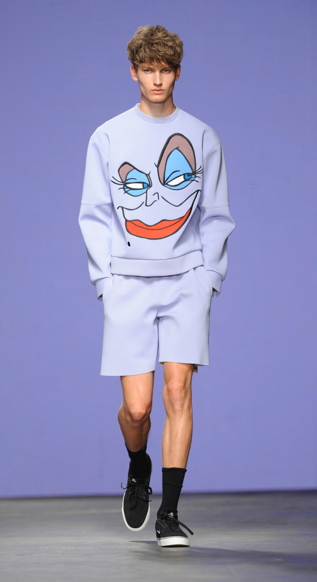 A look from the Bobby Abley spring 2015 collection. Photo: Stuart C. Wilson/Getty Images