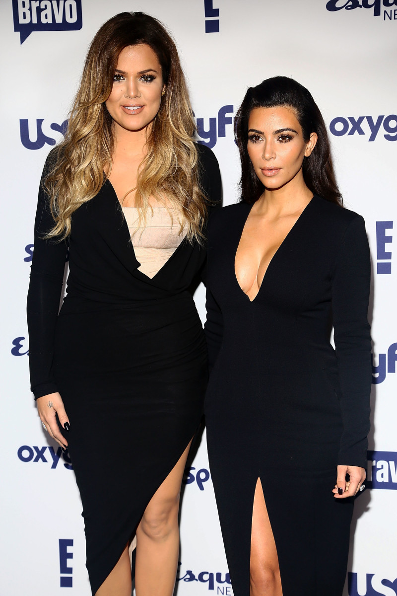 Khloe and Kim Kardashian. Photo: Astrid Stawiarz/Getty Images