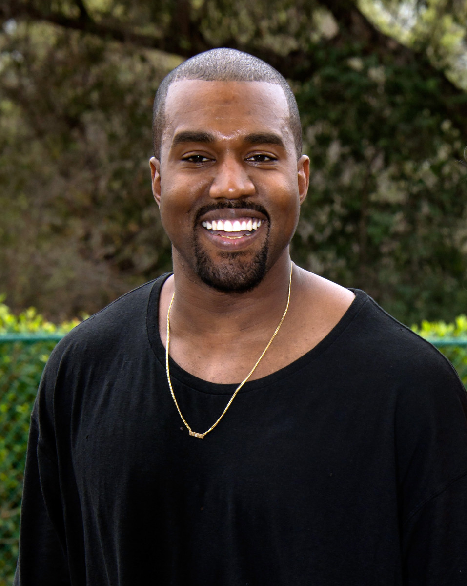 Kanye Smiling