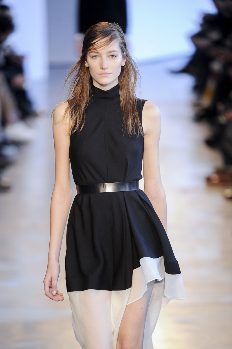A look from Theory's fall 2014 collection. Photo: Imaxtree