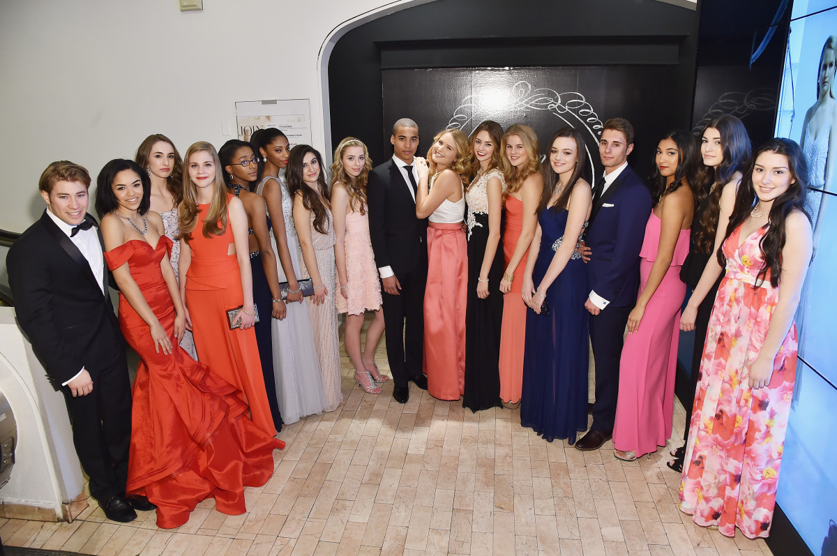 The prom court. Photo: Mike Coppola/Getty Images