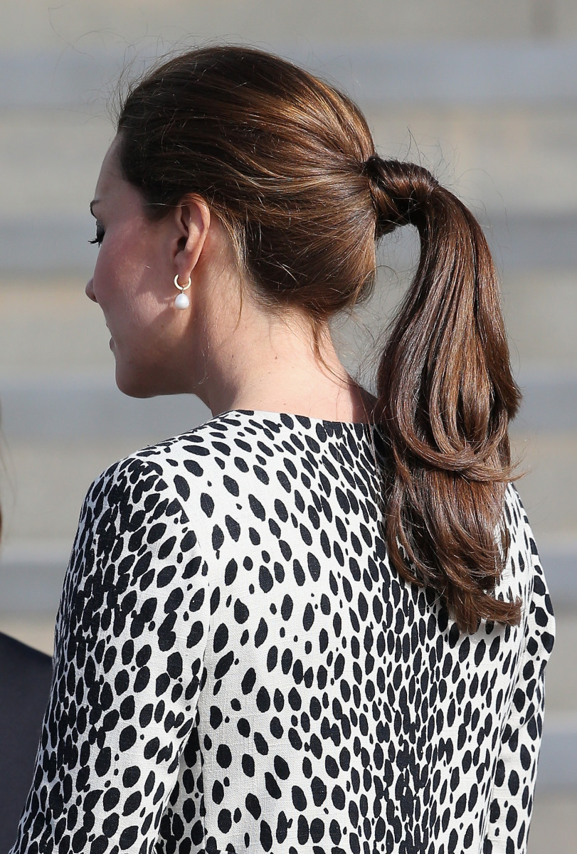 Honestly, hair this shiny would be worth the morning sickness. Photo: Chris Jackson/Getty Images