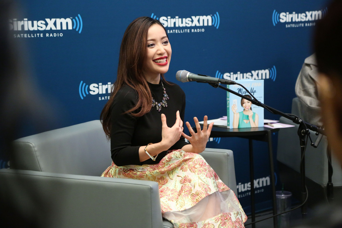 Michelle Phan speaking at an event in October. Photo: Taylor Hill/Getty Images