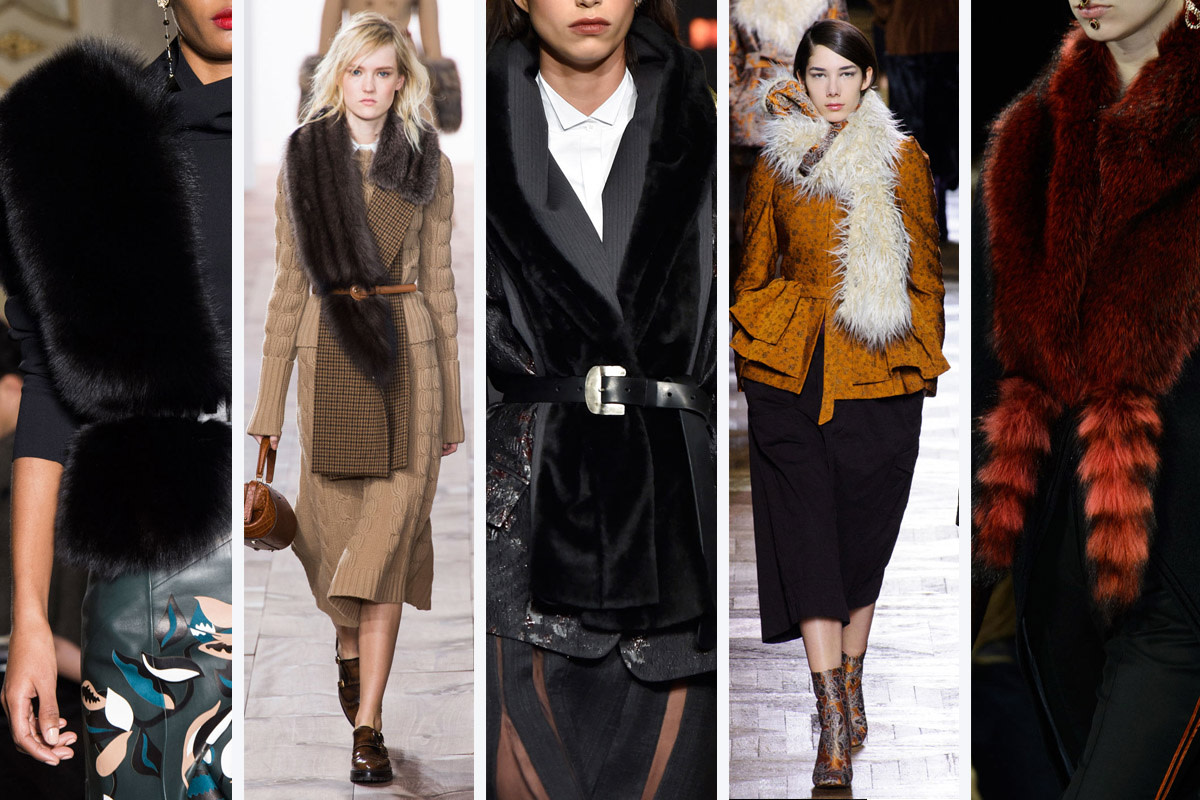 From left to right: Tod's, Michael Kors, Donna Karan, Dries van Noten and Givenchy. Photos: Imaxtree