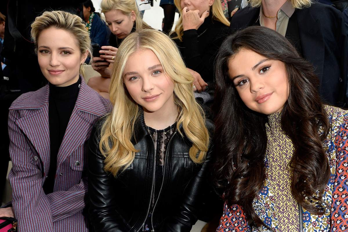 Chloe Moretz Sits Front Row at Louis Vuitton's Fashion Show in