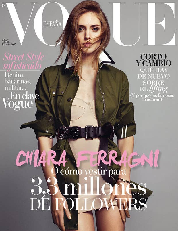 Chiara Ferragni Is The First Blogger To Cover Vogue Gigi Hadid Takes Chiara Ferragni Is The First Blogger To Cover Vogue Gigi Hadid Takes