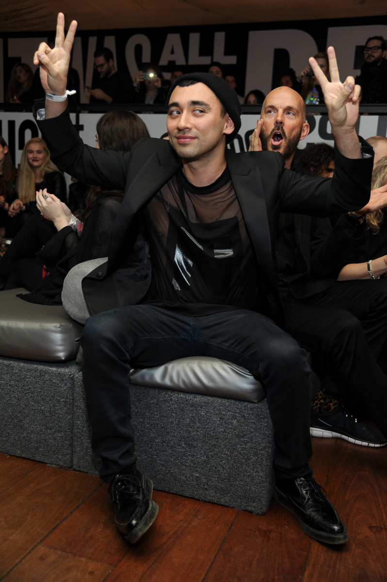 Formichetti in February. Photo: Rommel Demano/Getty Images