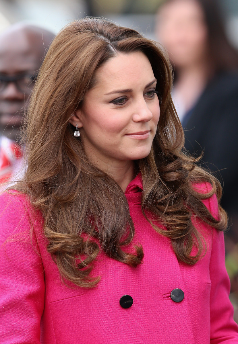 She's buttoned up in coat and personality. Photo: Chris Jackson/Getty Images