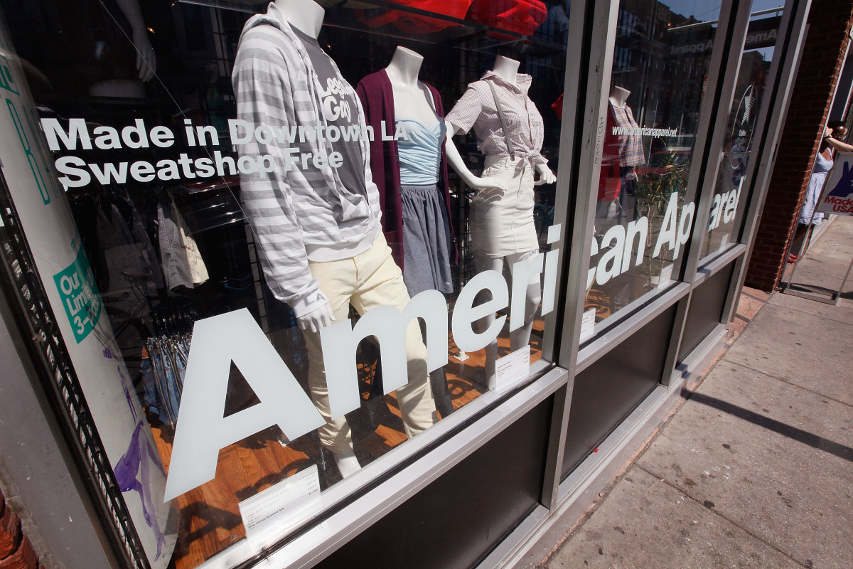 An American Apparel store. Photo: Scott Olson/Getty Images