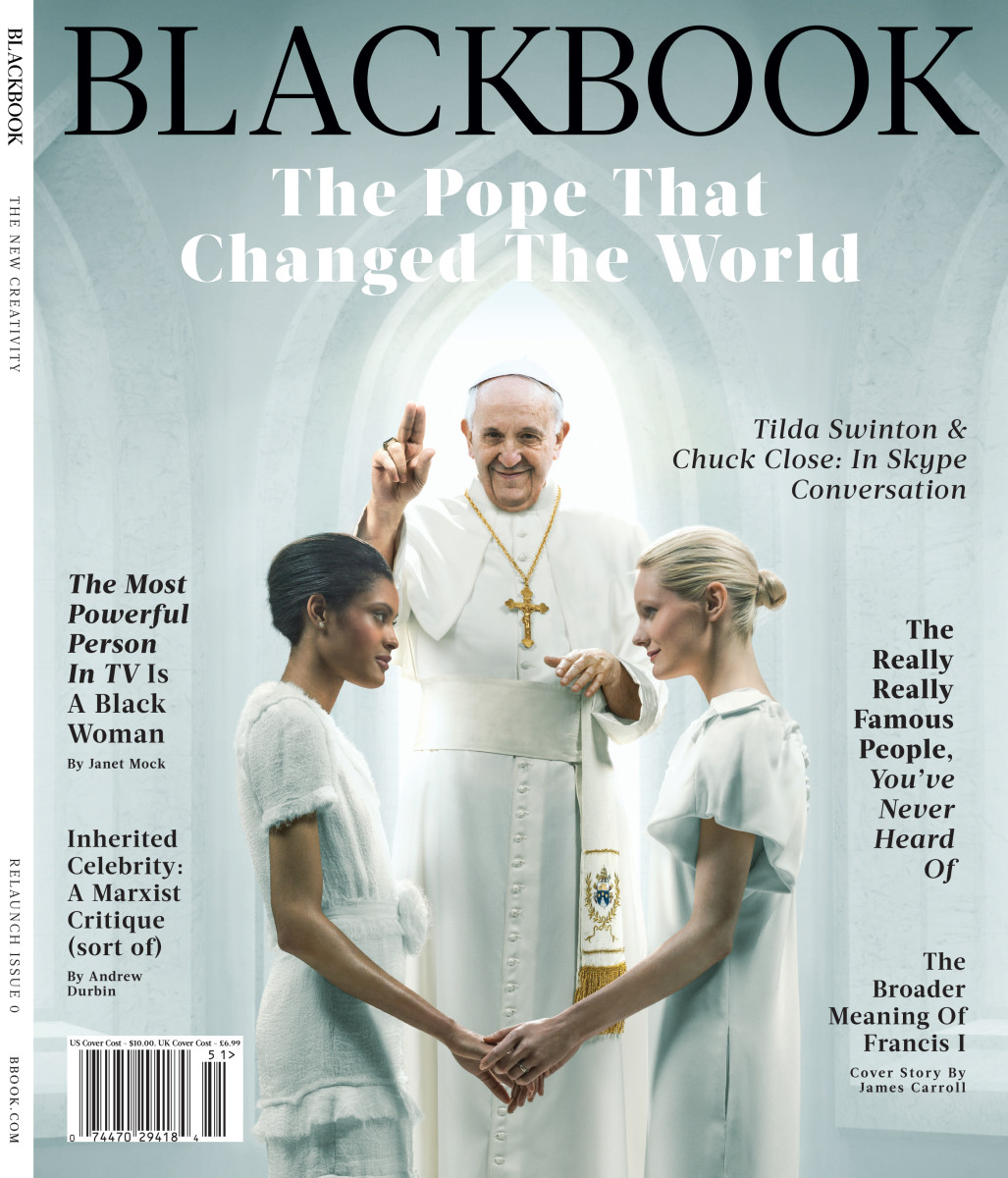 Blackbook's spring 2015 issue. Photo: Blackbook