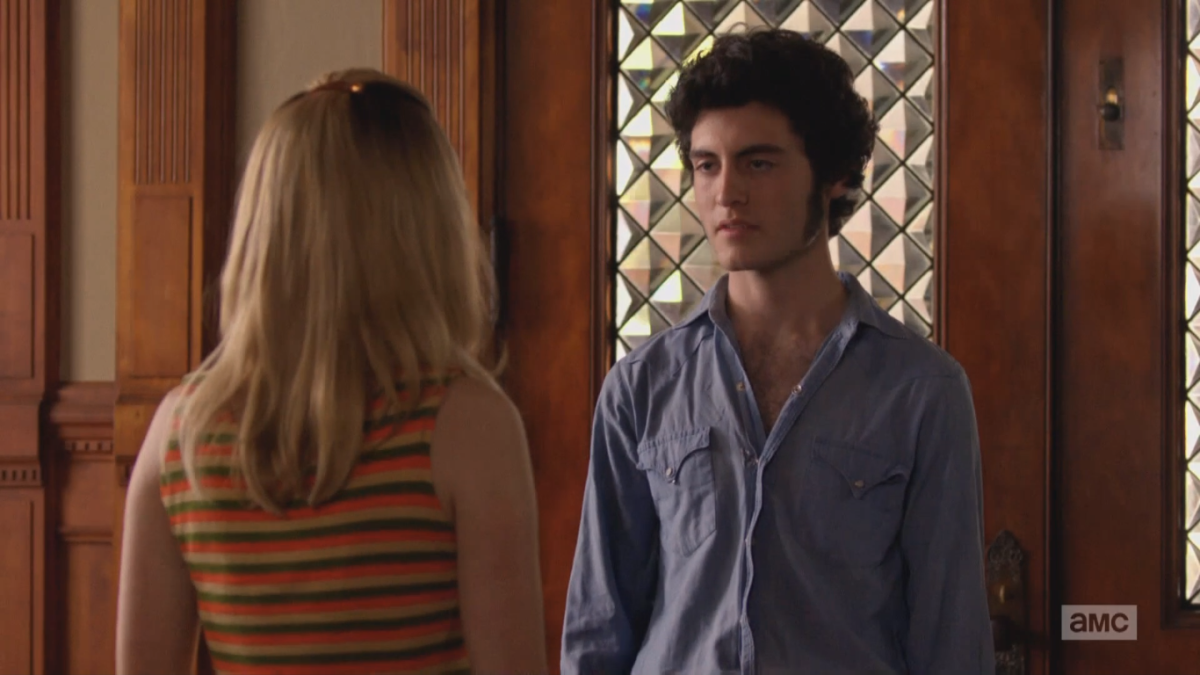"I'm kind of into you, but I'm super into your mom, you know?" Screengrab: AMC