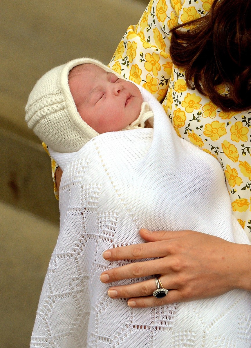 The new princess. Photo: George Stillwell/AFP/Getty Images