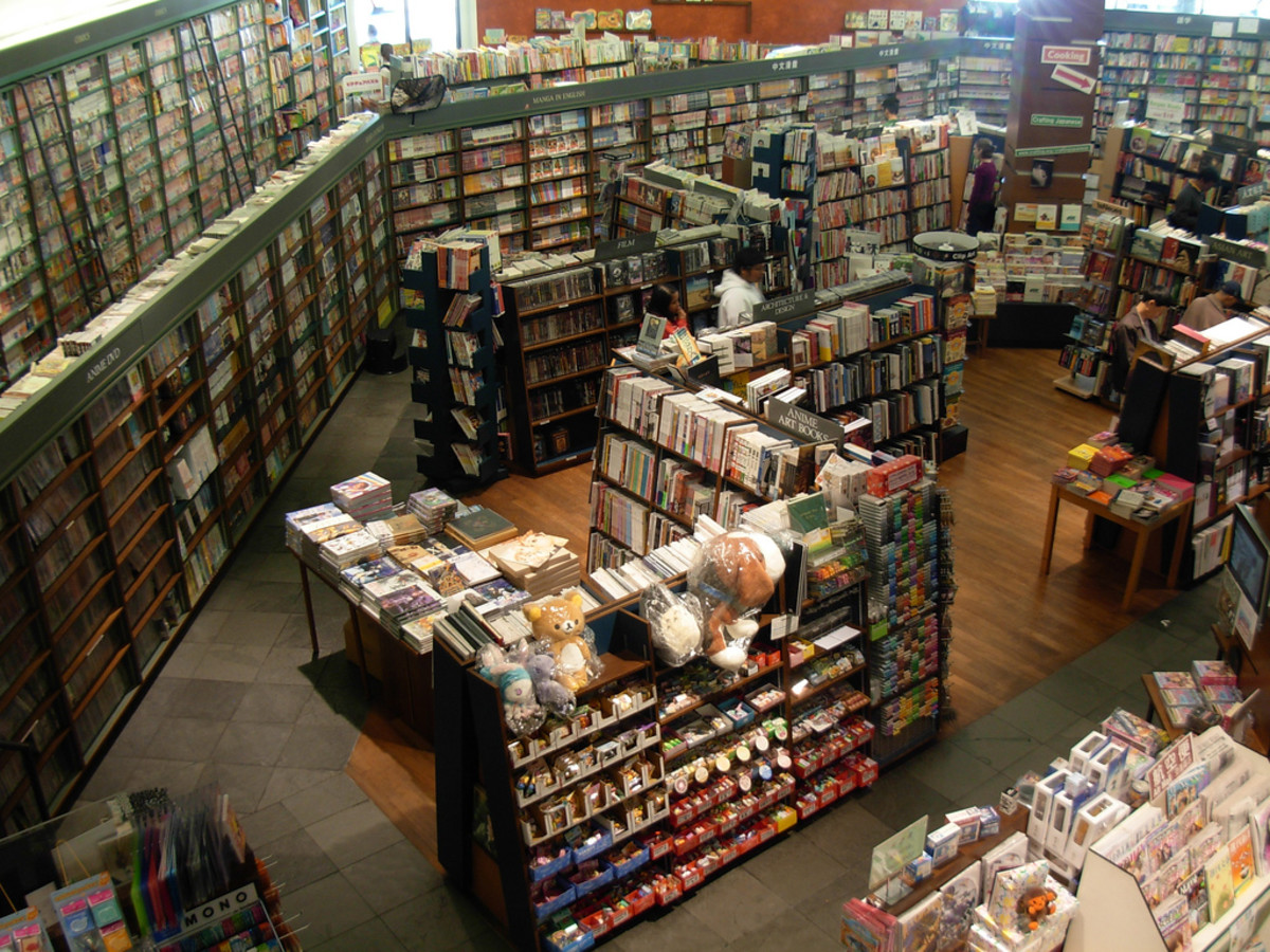 Kinokuniya Bookstore in Seattle. Photo: Brewbooks Blog