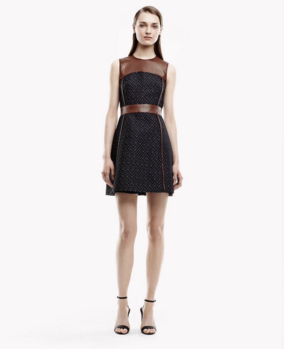 Theory Calvino W Dress in Heighten Tweed, $297 (from $495), available at Theory. Photo: Theory