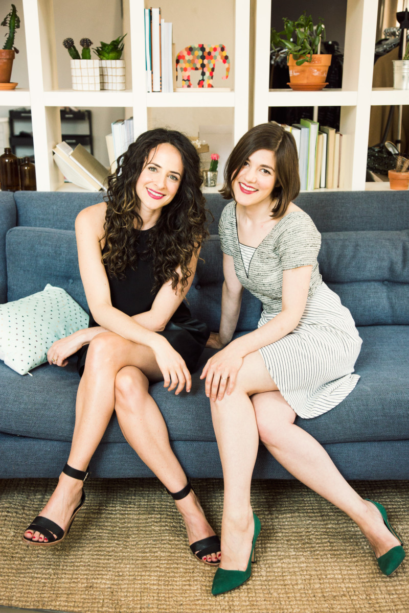 Of a Kind co-founders Claire Mazur and Erica Cerulo. Photo: Of a Kind