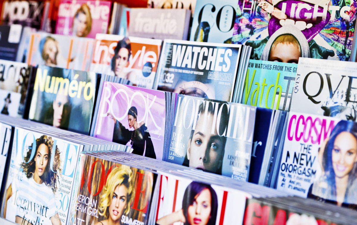 A L.A. magazine newsstand. Photo: Anna Bryukhanova/iStock by Getty Images