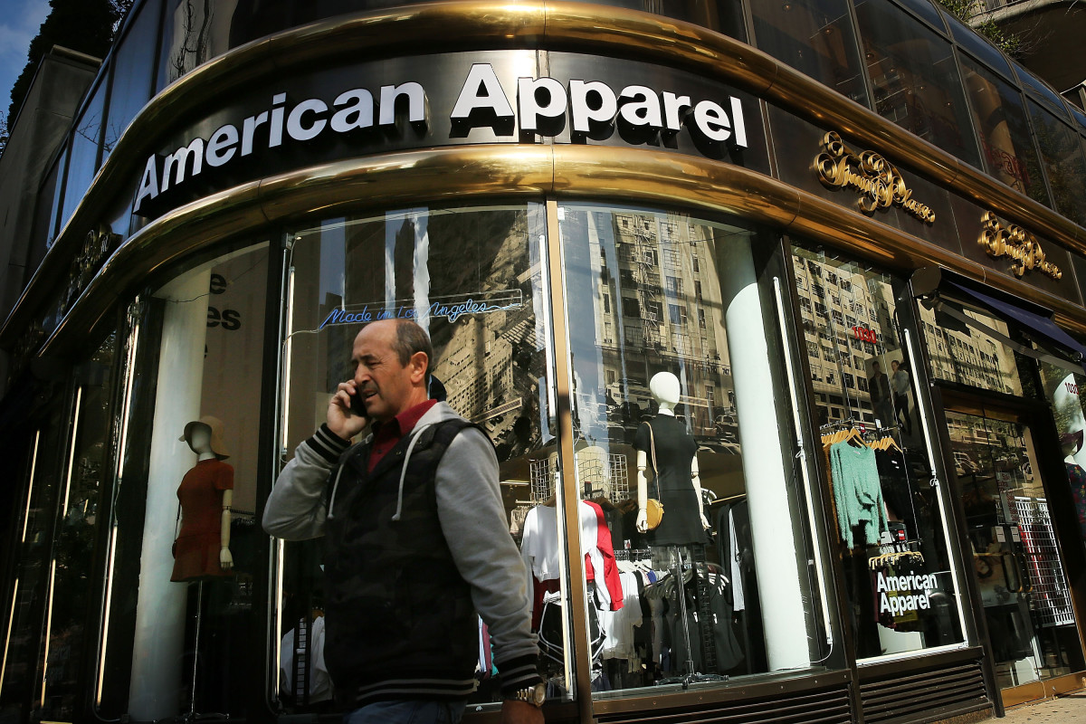 The American Apparel saga continues. Photo: Spencer Platt/Getty Images
