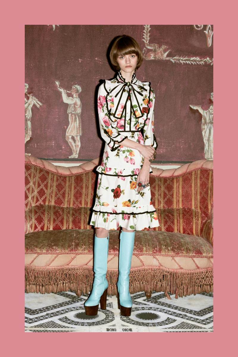 A look from Gucci's pre-fall 2016 collection. Photo: Gucci