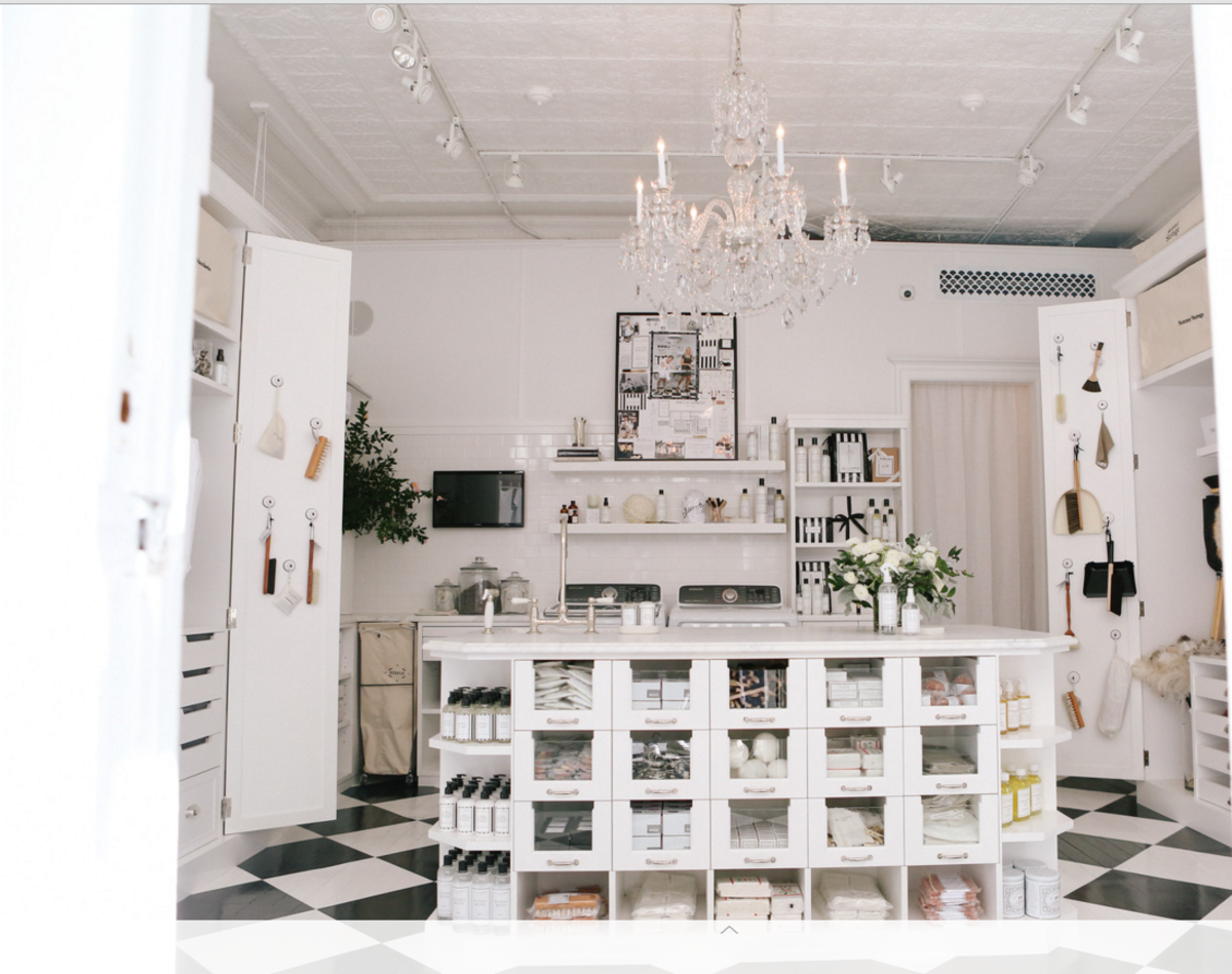 Inside the store. Photo: The Laundress