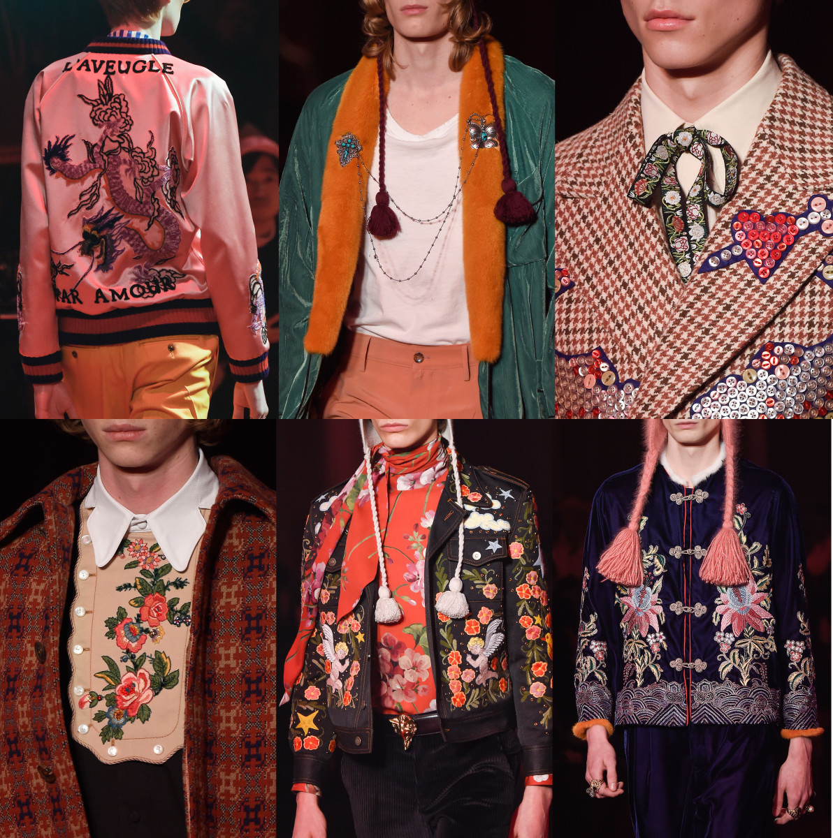 Veil shortly Venture The Gucci Men's Fall Collection Was All About the Details - Fashionista
