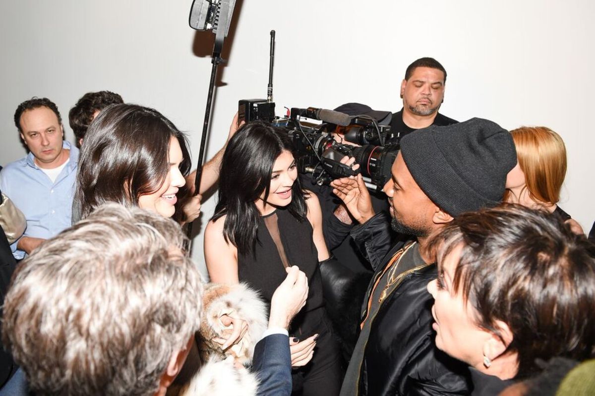 A typical situation for the Kardashian/Jenner/West family. Photo: Billy Farrell/BFA.com