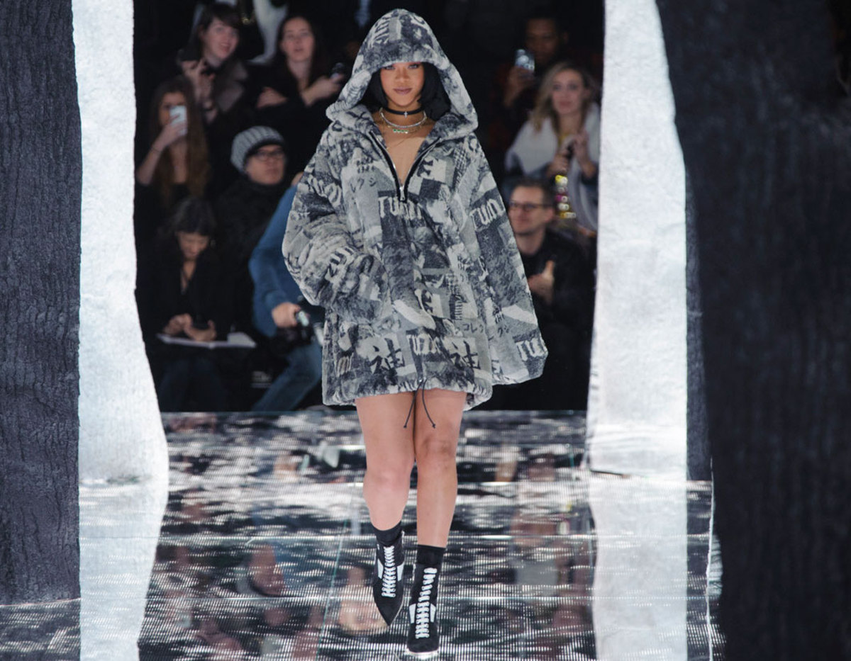 A Review of Rihanna's Fenty x Puma Show, as Told by Rihanna GIFs