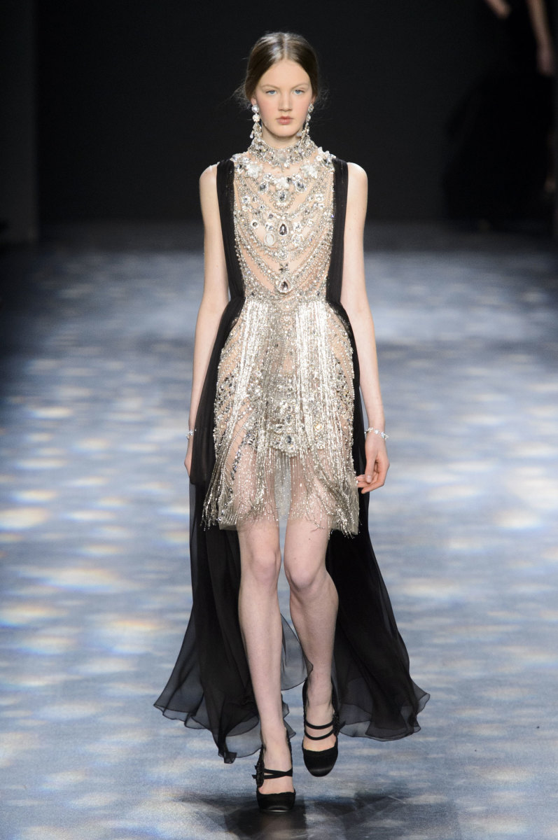 A look from Marchesa's fall/winter 2016 show. Photo: Imaxtree