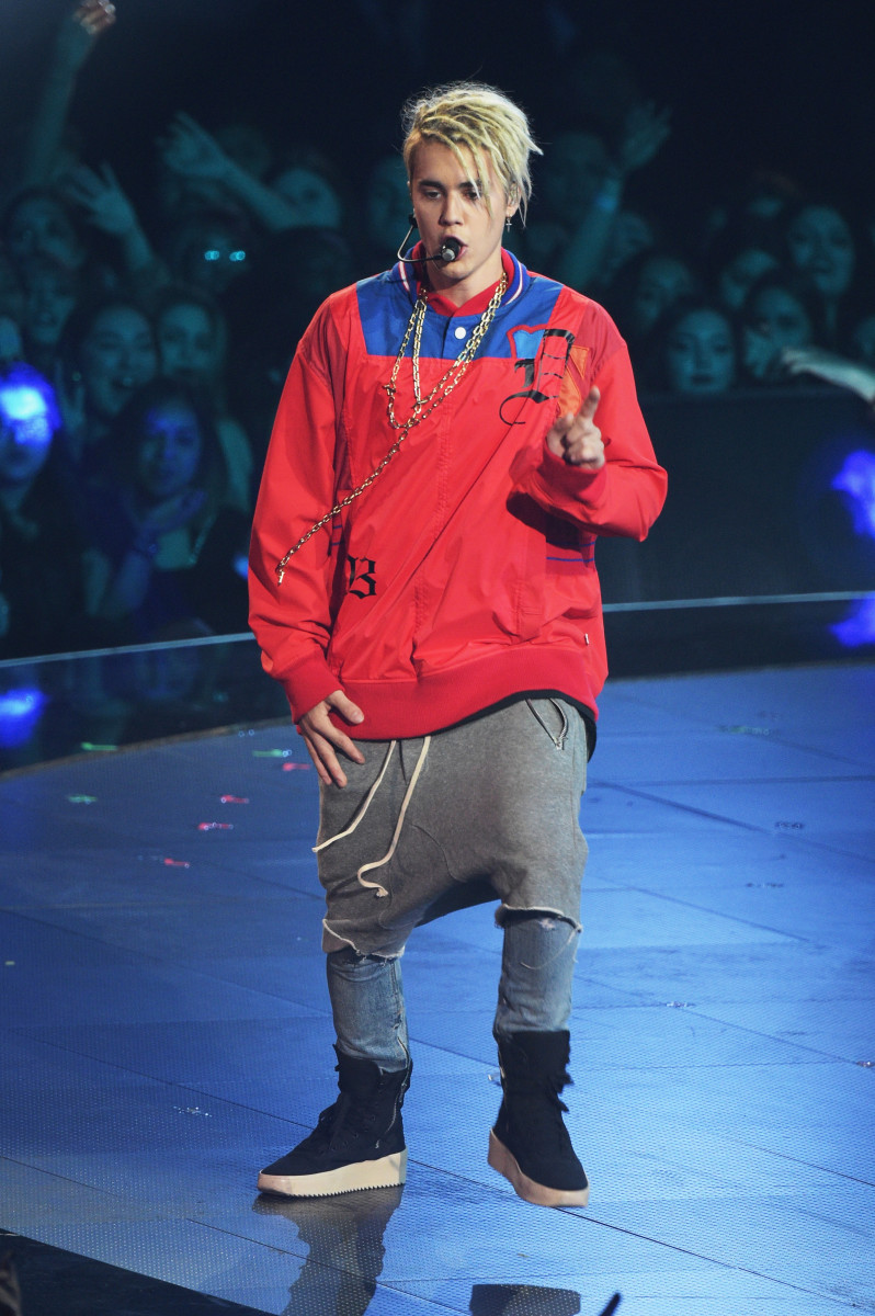 Justin Bieber at the IHeartRadio Music Awards. Photo: Jason Kempin/Getty Images for iHeartRadio / Turne